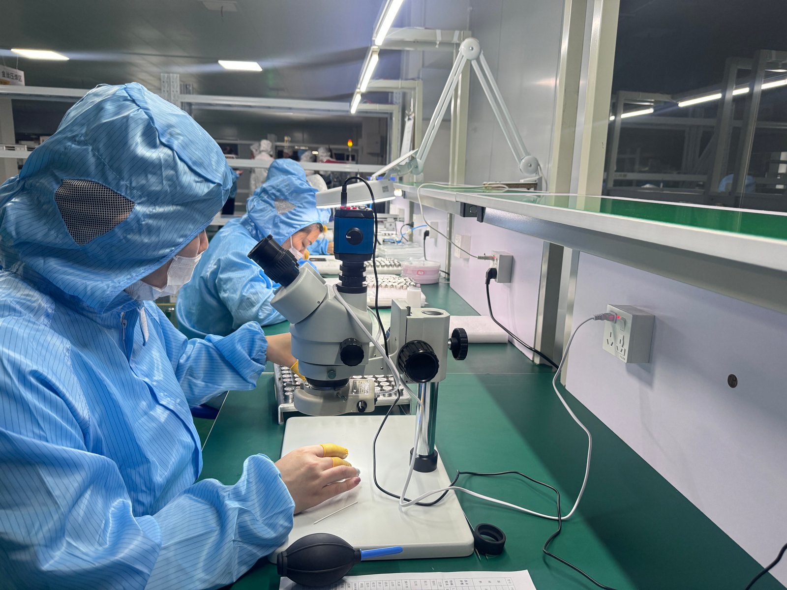 Factory testing and assembly