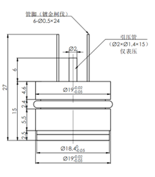 DFP2800 gauge pressure sensor